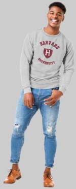 Offer | Harvard Sweatshirt (Replica) - WHITE
