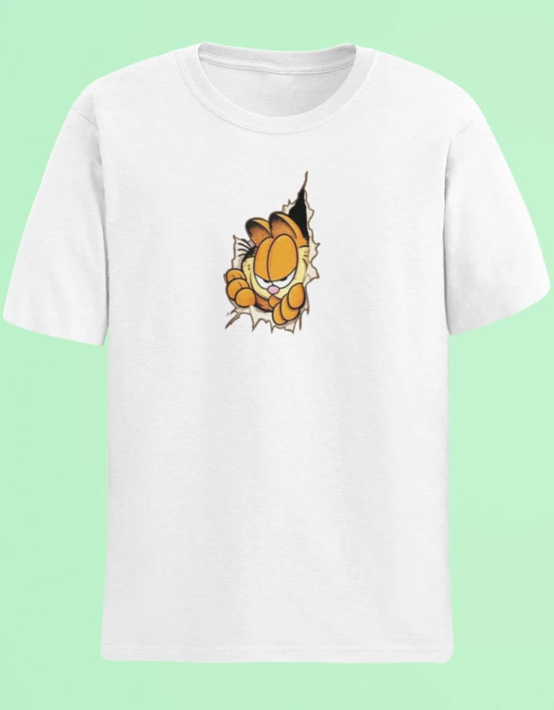 Garfield T-Shirt - BLACK