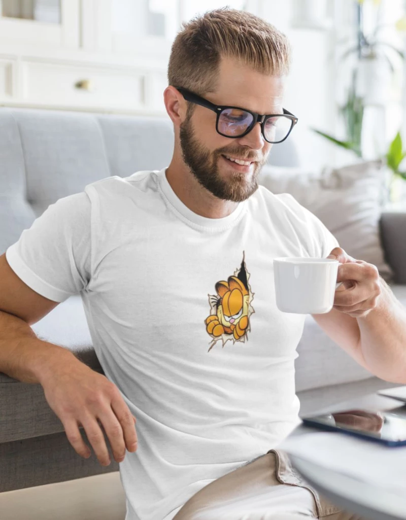 Garfield T-Shirt - BLACK