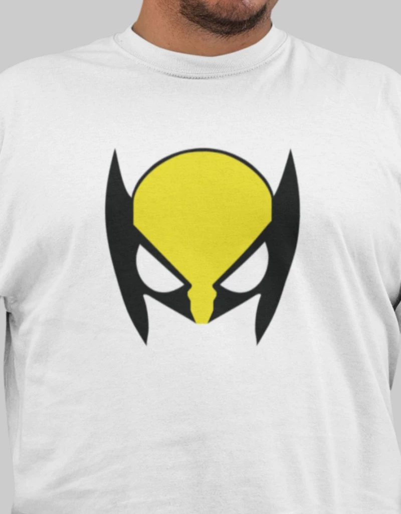 Wolverine Plus Size T-Shirt (Replica) - WHITE