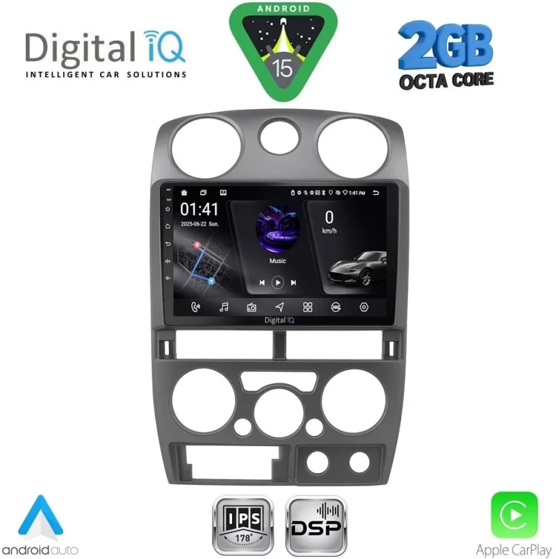 DIGITAL IQ RSF 4254GR_CPA (9inc) MULTIMEDIA TABLET for ISUZU D-MAX mod. 2008-2012 (GREY) DIGITAL IQ RSF 4254GR_CPA