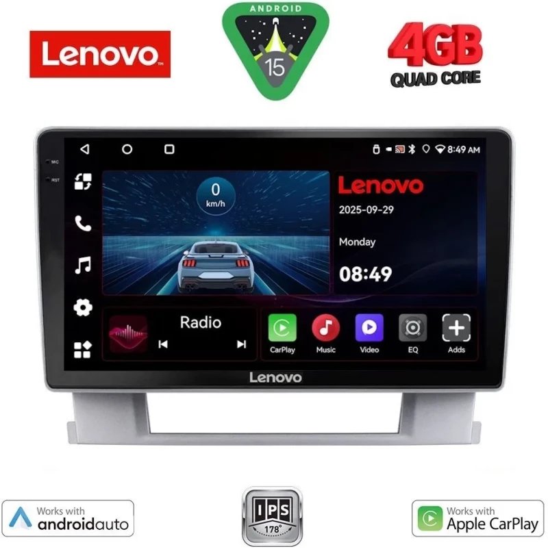 LENOVO LVE 8482_CPAA (9inc) MULTIMEDIA TABLET for OPEL ASTRA J  mod.2010-2016 LENOVO LVE 8482_CPAA