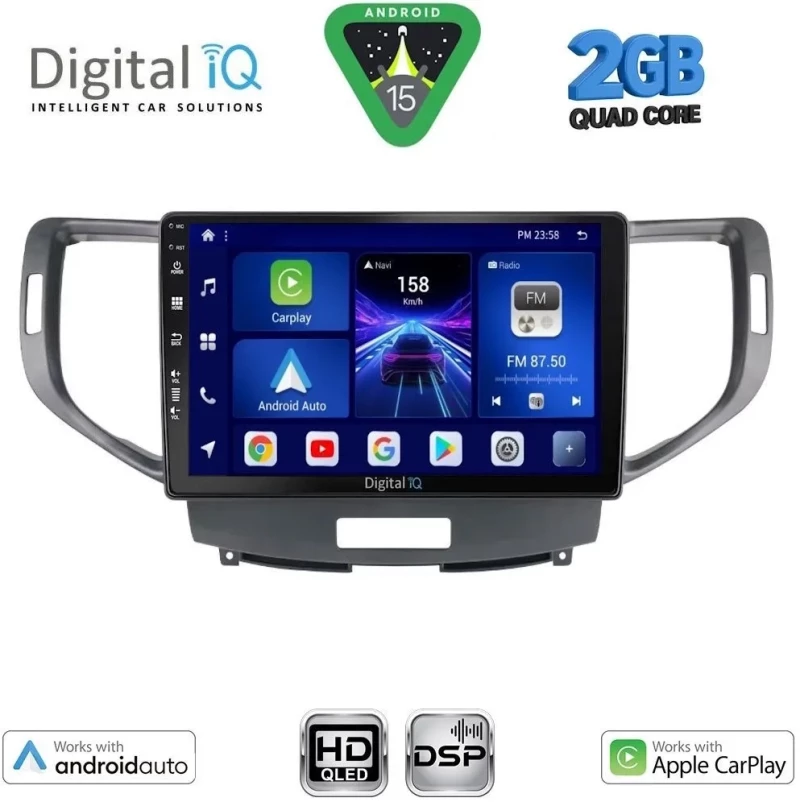 DIGITAL IQ BXC 3183_CPAA (9inc) MULTIMEDIA TABLET for HONDA ACCORD mod. 2008-2013 DIGITAL IQ BXC 3183_CPAA