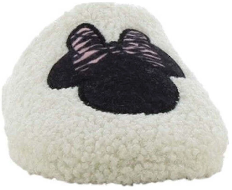 MINNIE MOYSE SLIPPERS DM011313 BEIGE/BLACK/PINK