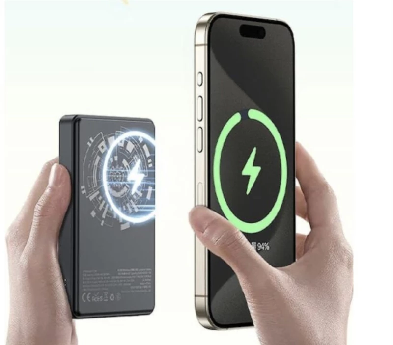 Awei P33K Power Bank 10000mAh με MagSafe 22.5W  Μαύρο