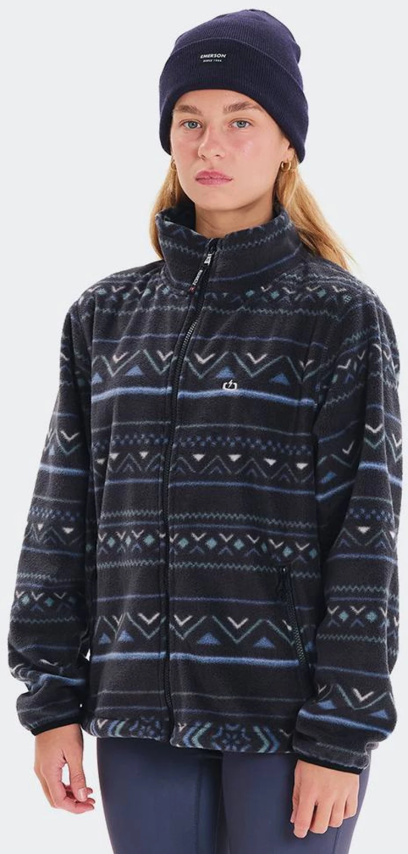 EMERSON Women's Full Zip Fleece - 252.EW29.140-PR546 BLACK