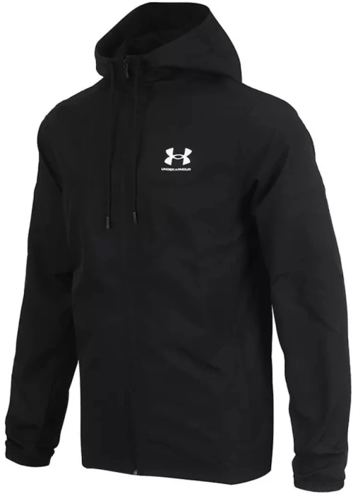 UNDER ARMOUR RIVAL WVN WINDBREAKER JKT  (1390149-001)