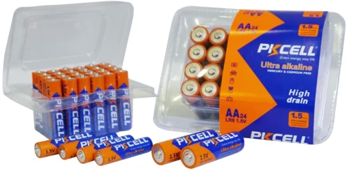 Pkcell Ultra Αλκαλική LR6 AA (24τμχ) Κλειστή