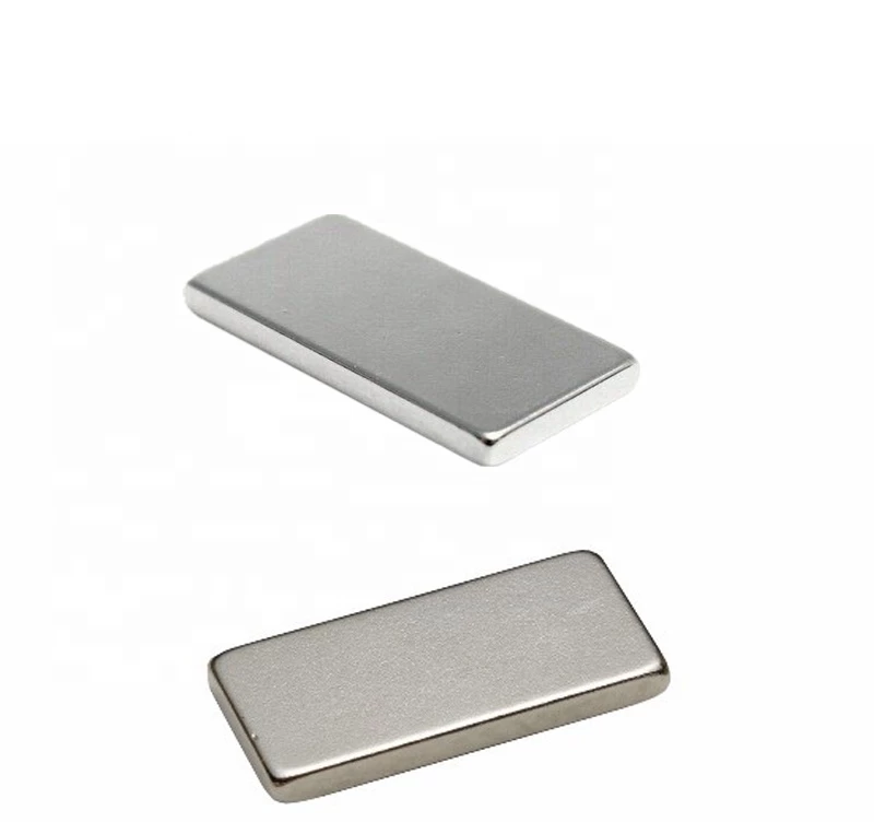 Μαγνήτης Παραλληλεπίπεδος 50x20x3mm Νεοδυμίου Δύναμη Έλξης 20kg