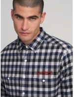 Replay Man CHEQUERED FLANNEL SHIRT