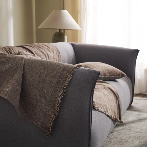 Ριχτάρι Διθέσιου Gofis Home Valkyrie Leather Brown 234/22 180x250