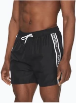 Σορτς μαγιό με κορδόνι Emporio Armani 527166-Μαύρο