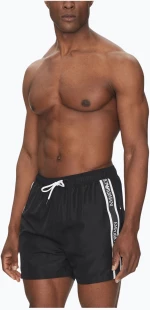 Σορτς μαγιό με κορδόνι Emporio Armani 527166-Μαύρο