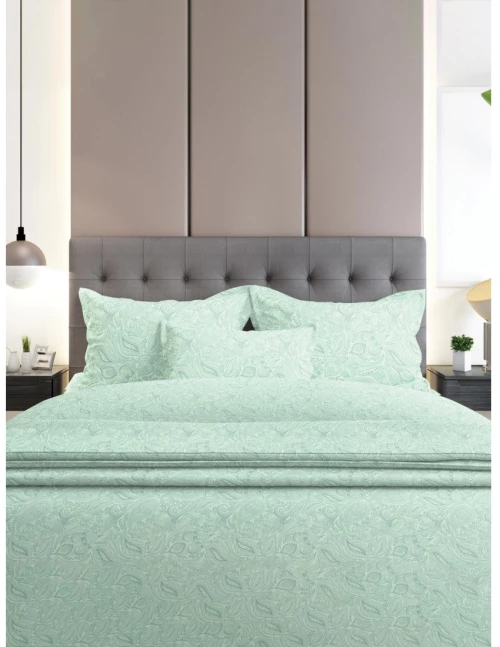 Σετ Σεντόνια Φανελένια Sunshine Home  2040 Aqua Μονά 160x260