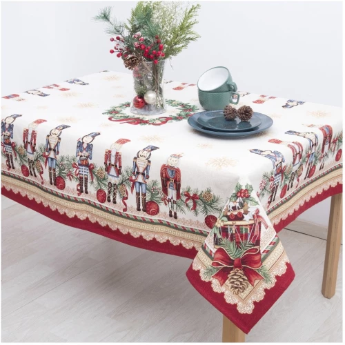 Τραπεζομάντηλο Dimeco 140Χ220 8945 Red