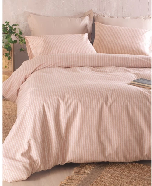 Σετ Σεντόνια Μονά με Λάστιχο 3 Τεμαχίων Rythmos Masters Ροζ 105x205+25