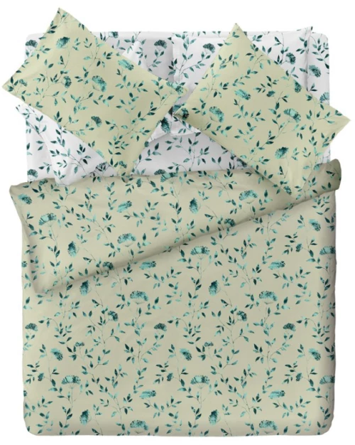 Σετ Σεντόνια King Size 4 Τεμαχίων Saint Clair Amor Aqua 240x260