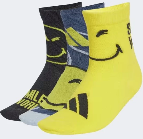 ADIDAS SMILEY SOCKS 3PPK (JG5804)