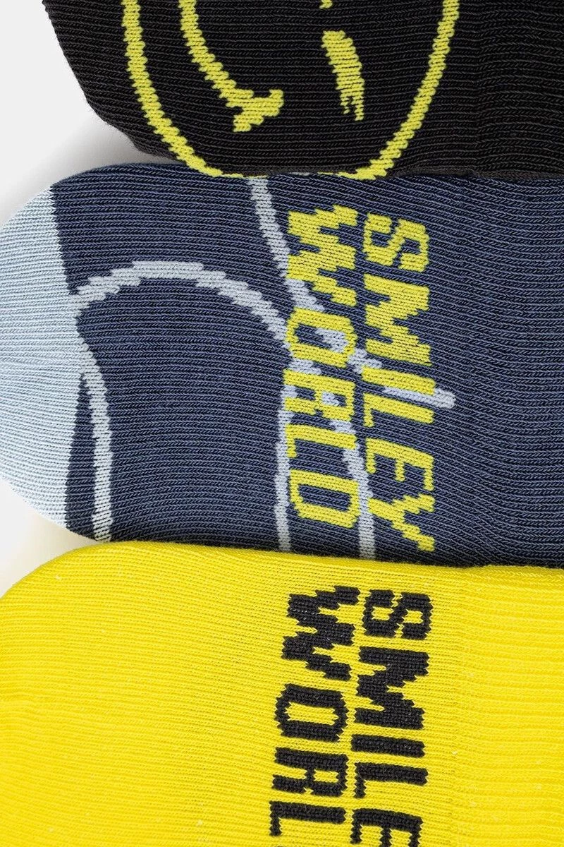 ADIDAS SMILEY SOCKS 3PPK (JG5804)