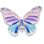 CROCS JIBBITZ CHARMS MULTI PURPLE BUTERFLY (10011089-UNC)