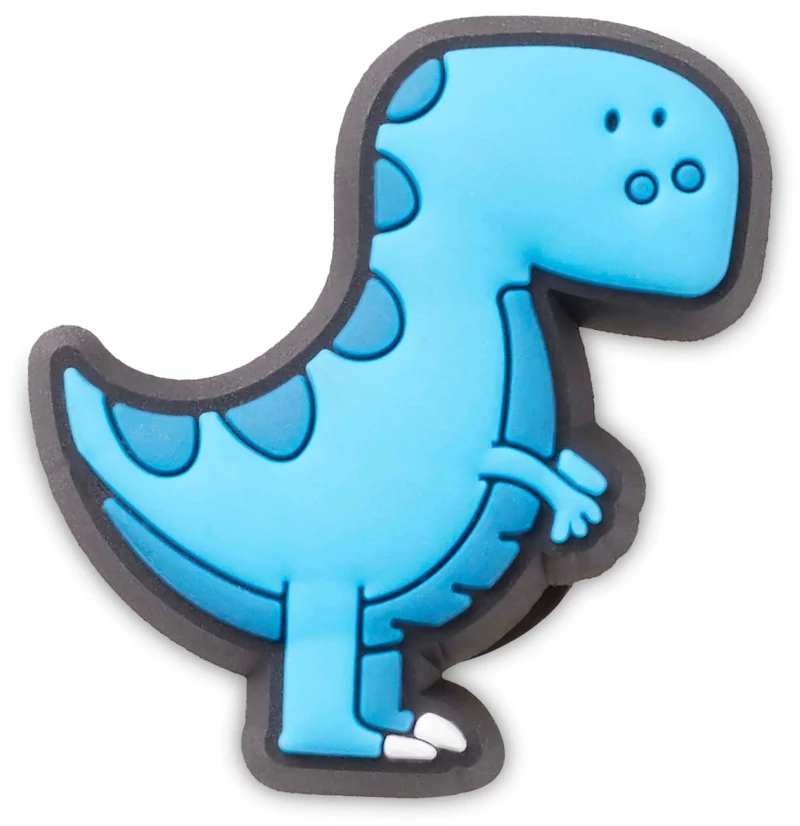 CROCS JIBBITZ CHARMS BOYS RULE BLUE DINO (10012740-UNC)