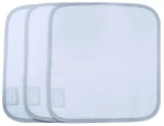Shnuggle Πετσετάκια πλυσίματος Ροζ ρέλι σετ 3 τμχ / 25x25 cm