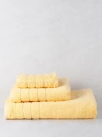 Πετσέτα Χεριών Anesis Cotton Pennie Κίτρινο 30x50