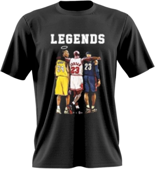 Αντρική Μπλούζα Legends MB395-Μαύρο