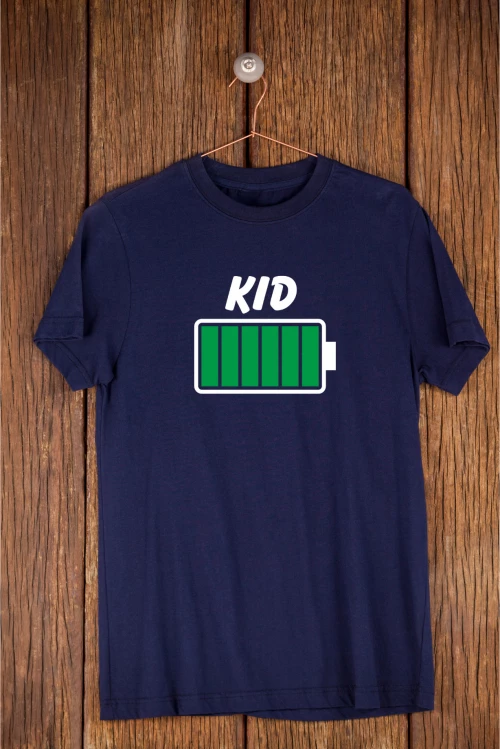 Μπλούζα Kid Full Battery MDL152-Μπλε σκούρο