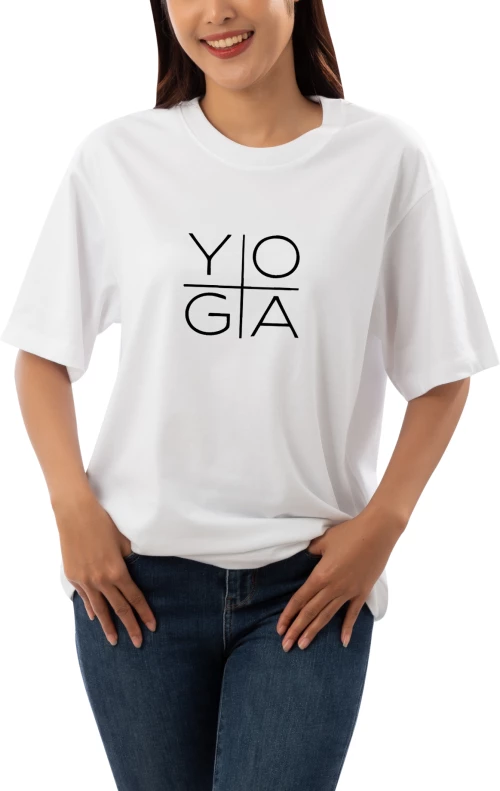 Γυναικεία Μπλούζα YOGA WTY745-Λευκό