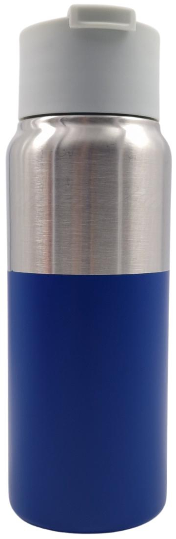 Παγούρι Ανοξείδωτο ατσάλι Με Πλαστικό Καπάκι 500 ml HCB188-Μπλε