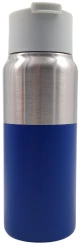 Παγούρι Ανοξείδωτο ατσάλι Με Πλαστικό Καπάκι 500 ml HCB188-Μπλε