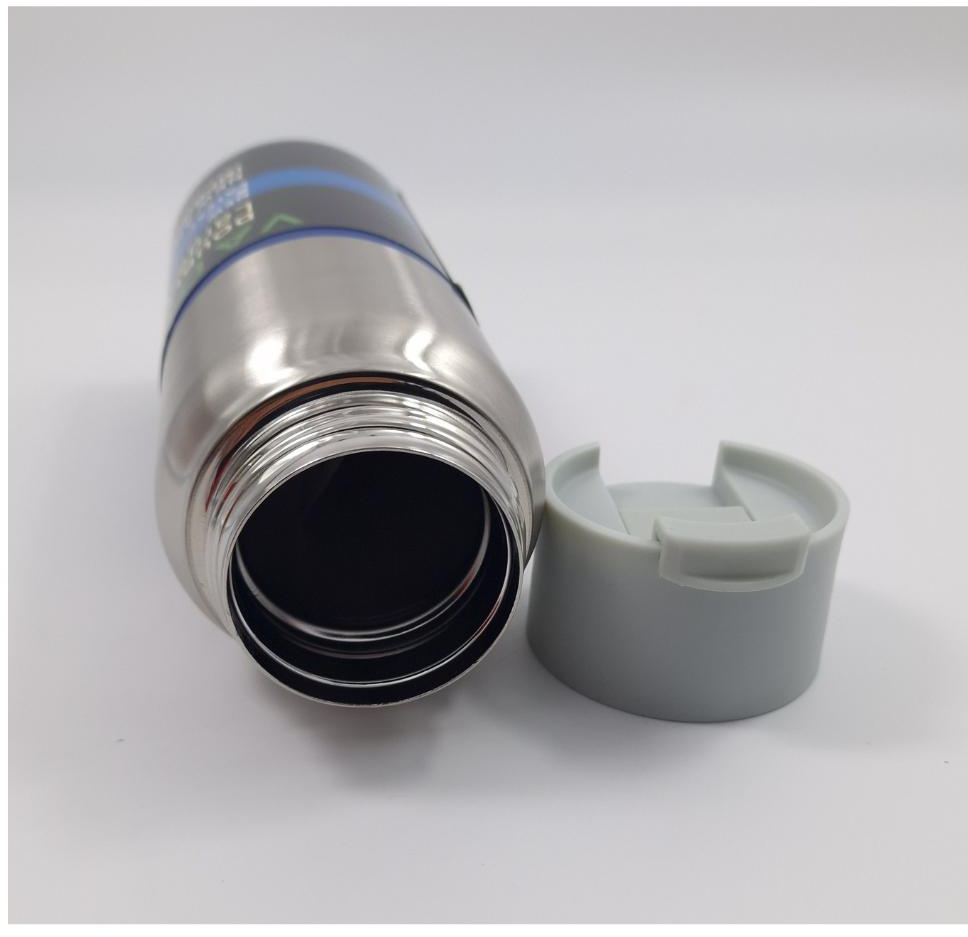 Παγούρι Ανοξείδωτο ατσάλι Με Πλαστικό Καπάκι 500 ml HCB188-Μπλε