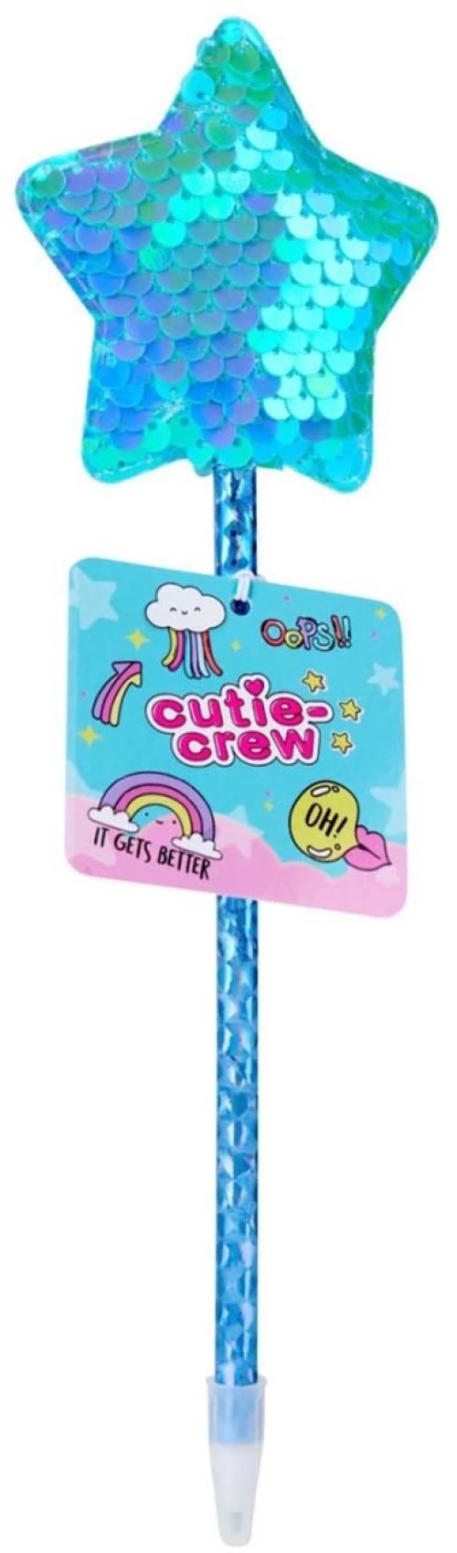 Cutie Crew Pen Mermaid Sequin 4σχ.
