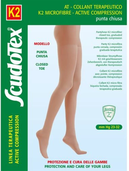 Scudotex 445 Καλσόν Διαβαθμισμένης Συμπίεσης 23-32 mmHg K2 No2 Μπεζ 1 τμχ