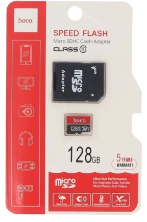 Hoco MicroSD 128GB Class10