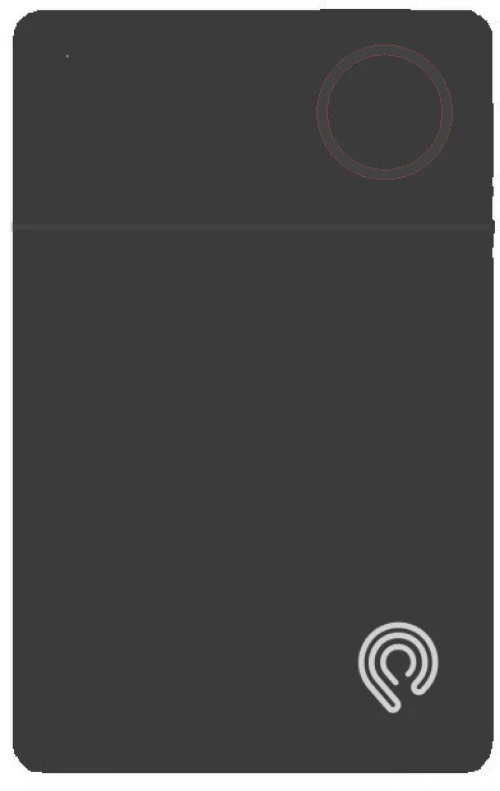 Hyperloq™ NeoCard Apple / Μαύρο
