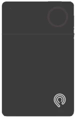Hyperloq™ NeoCard Apple / Μαύρο