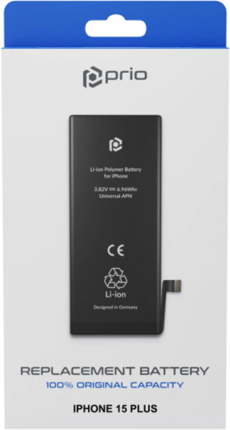 Prio Μπαταρια για Apple iPhone 15 Plus (Universal APN) 4383 mAh