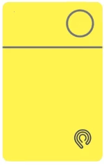 Hyperloq™ NeoCard Apple / Κίτρινο
