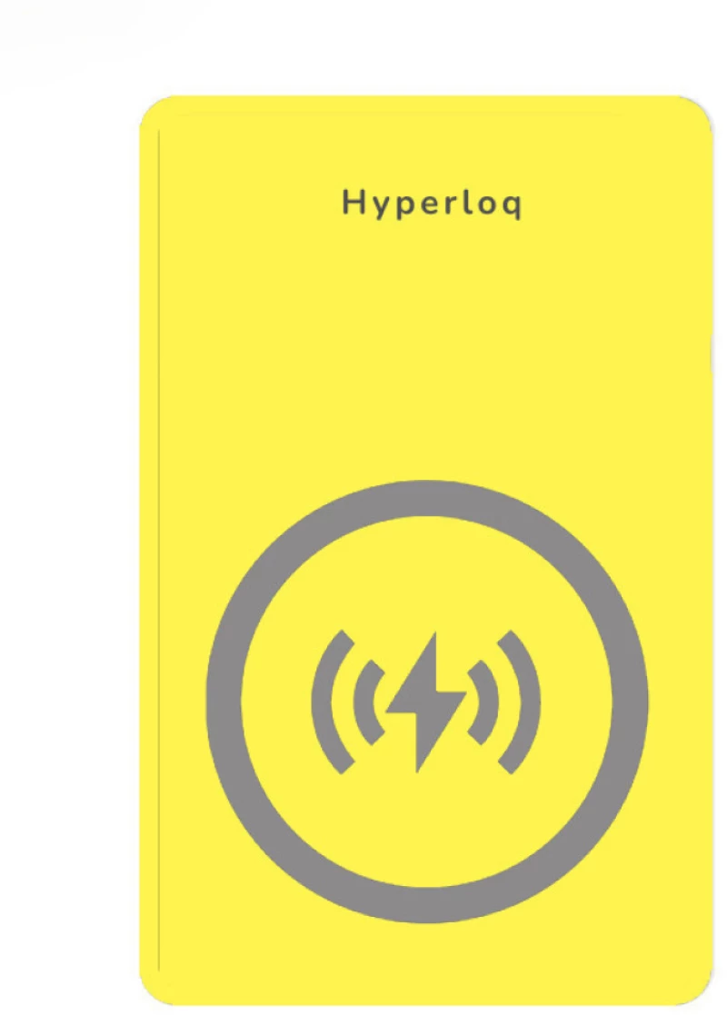 Hyperloq™ NeoCard Apple / Κίτρινο