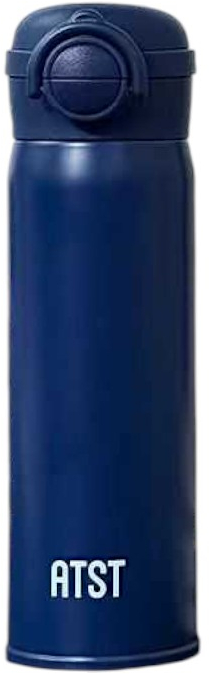 Φορητό παγούρι-θερμός με καλαμάκι - YCBW634 - 500ml - 696345 - Blue