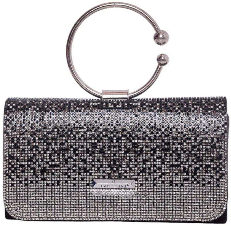 Τσάντα φάκελος clutch CK-6067 - Μαύρο Bag to Bag