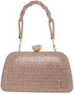 Τσάντα φάκελος clutch CK-6072 - Σαμπανιζέ Bag to Bag