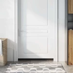 vidaXL Αυτοκόλλητες σφραγίδες πόρτας 6 pcs Λευκό 100 cm