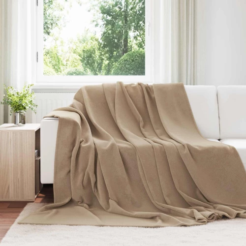 vidaXL Ριχτάρια 6 pcs Καμηλοπάρδαλη 220 x 240 cm Μαλλί