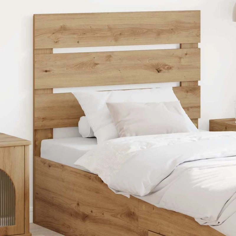 vidaXL Κεφαλάρι με κεφαλάρι Artisan Oak 90 cm Επεξεργασμένο ξύλο