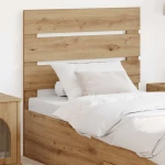 vidaXL Κεφαλάρι με κεφαλάρι Artisan Oak 90 cm Επεξεργασμένο ξύλο