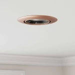vidaXL Σποτ 6 pcs Χάλκινο 9 x 9 x 2.5 εκ. Μέταλλο