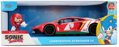 JADA SONIC KNUCKLES LAMBORGHINI AVENTADOR SV 1:24  (#9336264314R00)